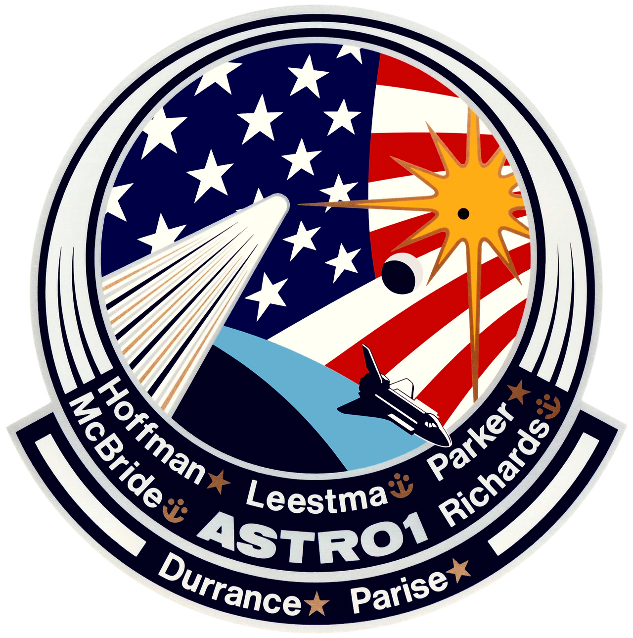 STS-61E mission patch