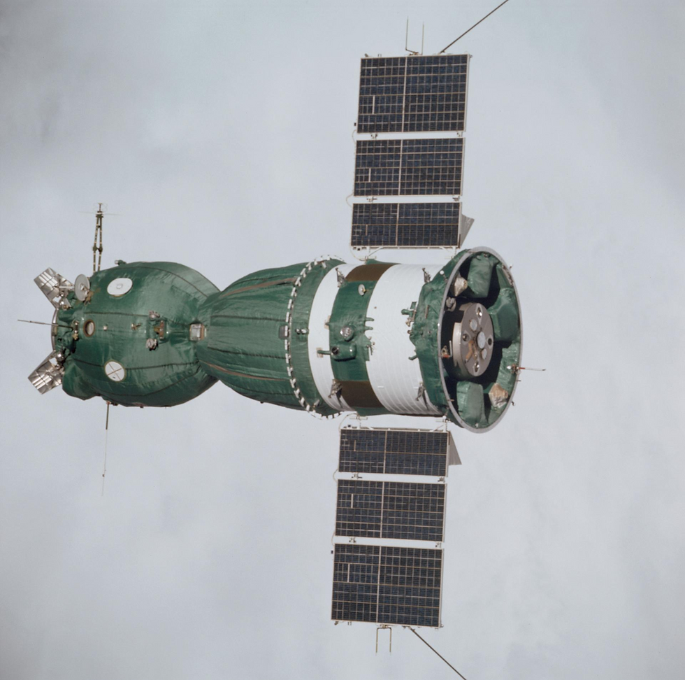 Soyuz 19 taken from Apollo