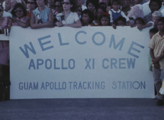 Guam welcomes the astronauts of Apollo 11