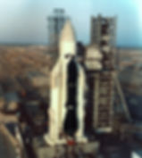 Polyus and Energia on the launch pad