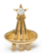Deke Slayton's gold diamond astronaut pin
