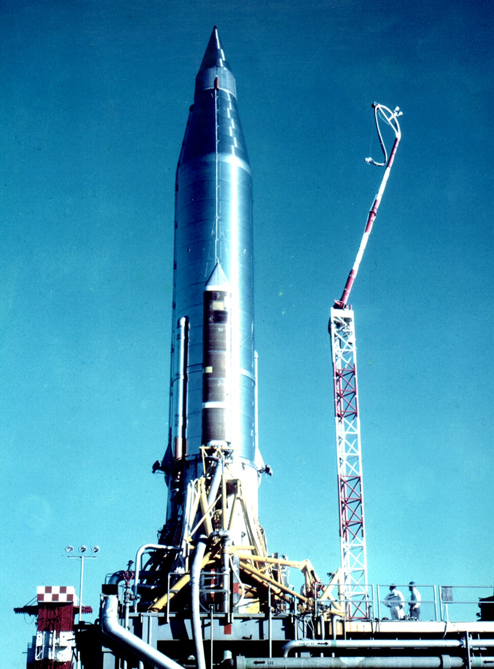 Atlas B rocket