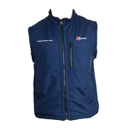 Chaleco Reverso Polar Marino