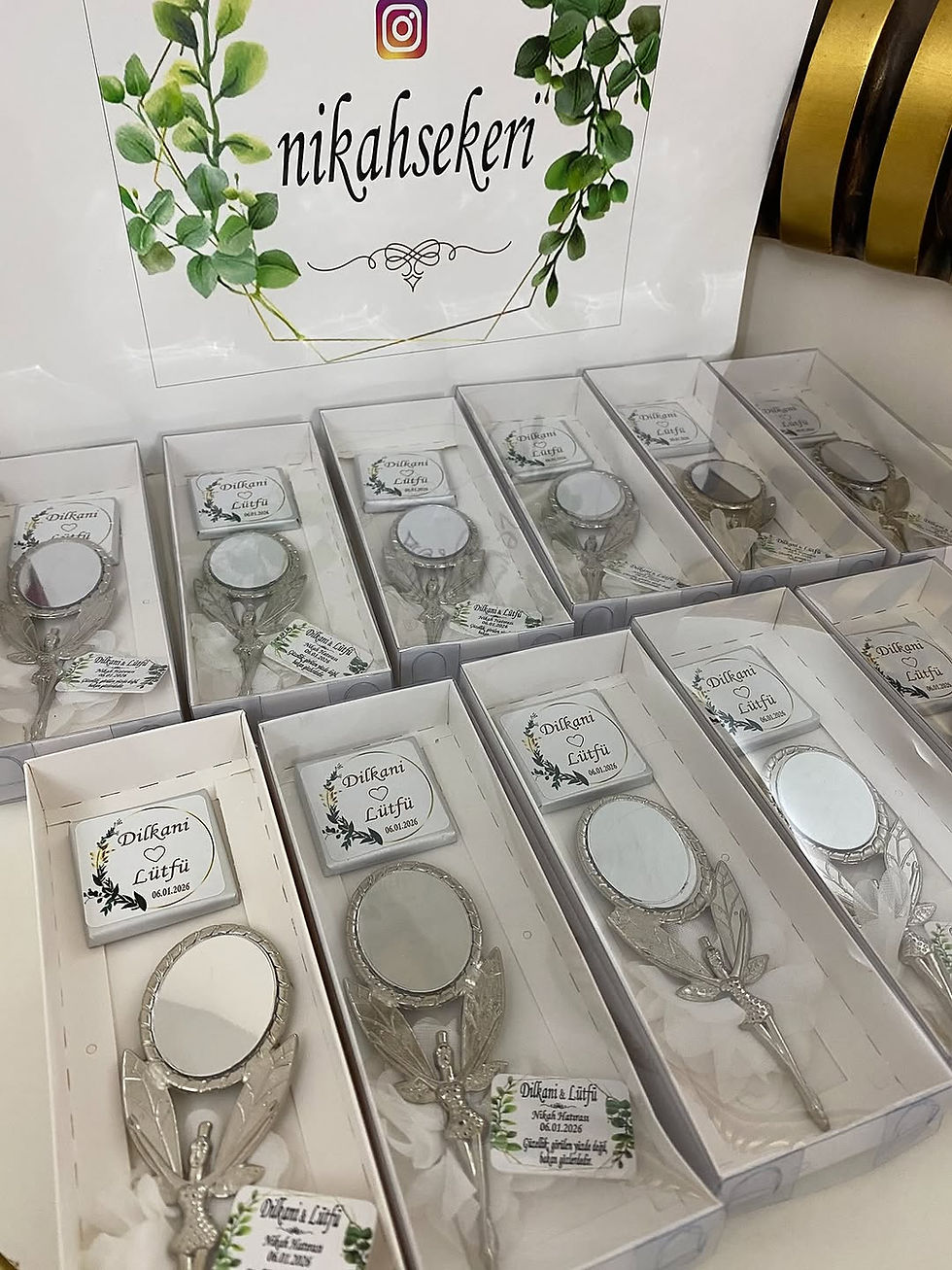 Küçük resim: Set Çikolata ve Ayna