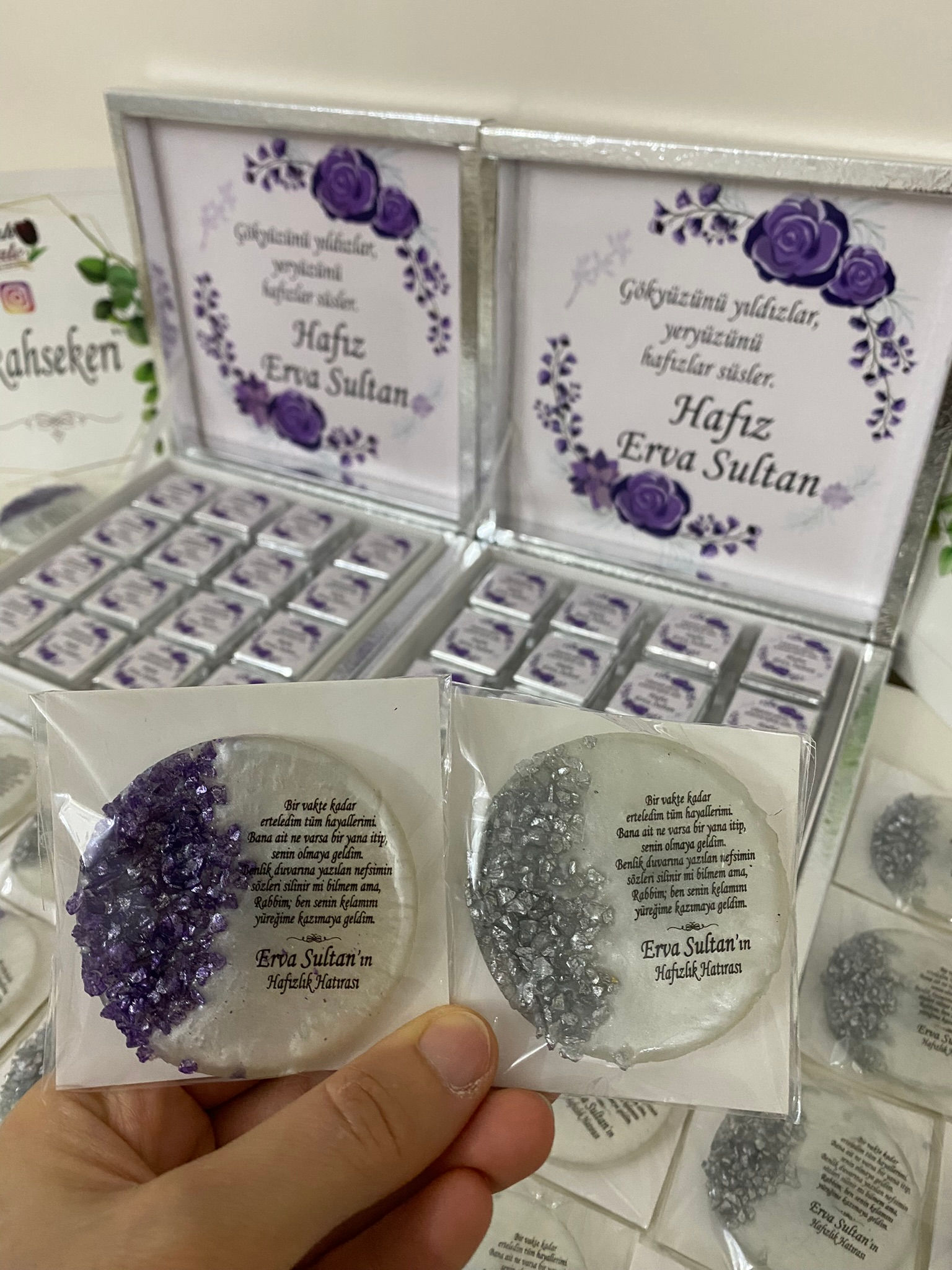 Madlen Çikolata ve Epoksi Magnet Seti