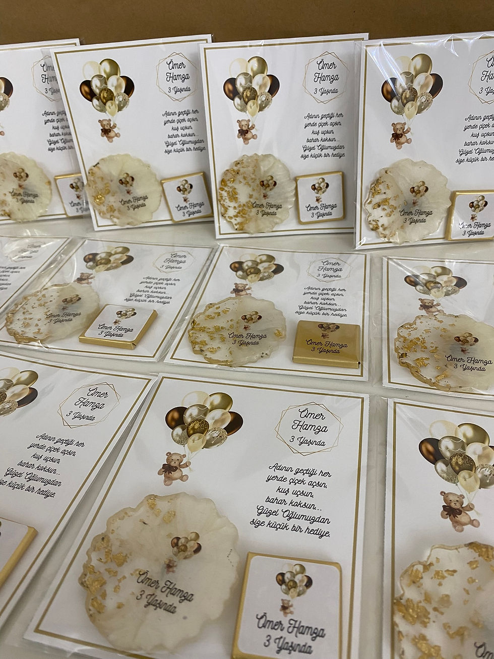 Küçük resim: Epoksi Magnet ve Çikolata | Doğum, Bebek, Çocuk Hediyeliği