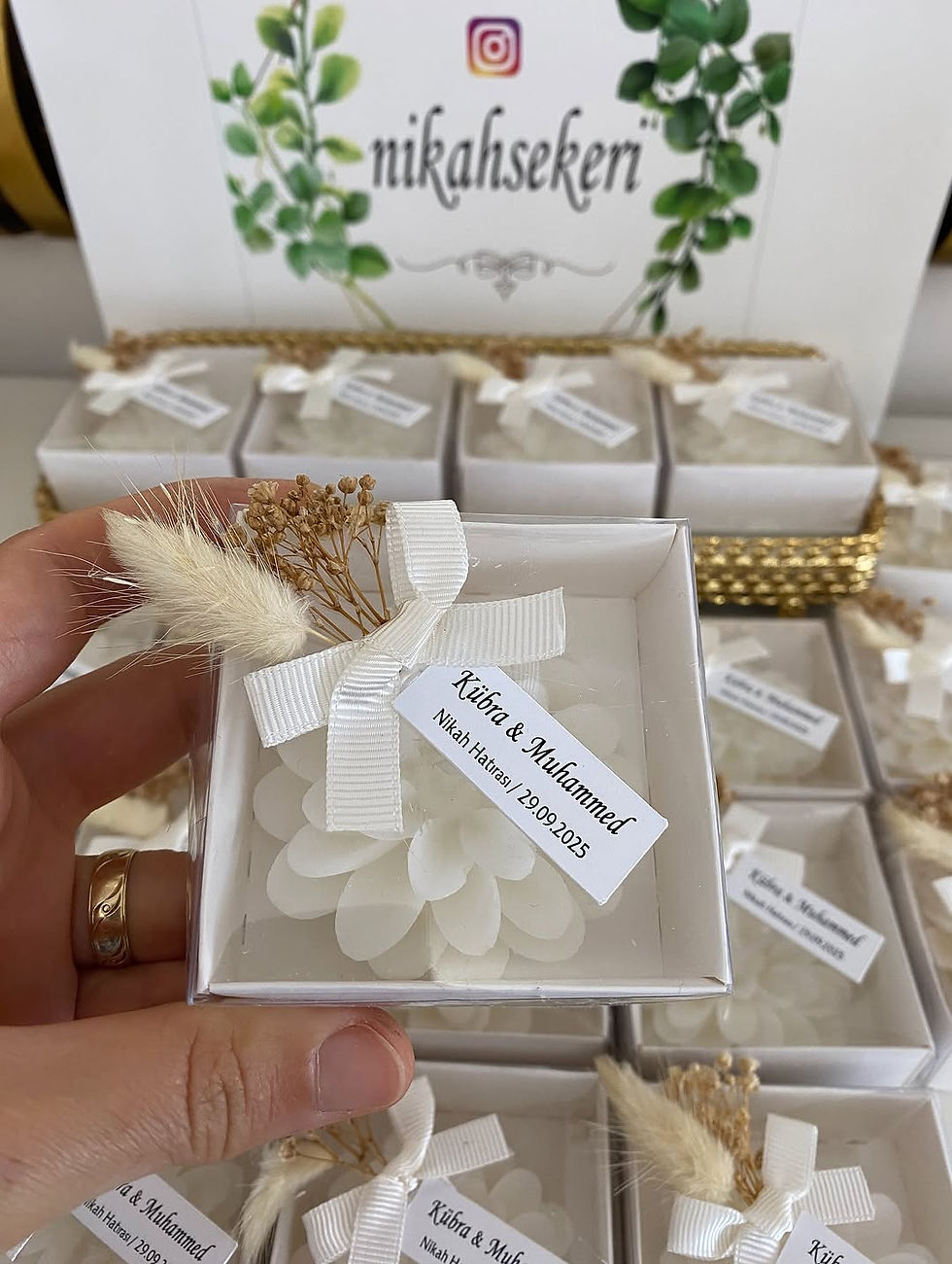 Küçük resim: Kutulu Mum Hediyelik - Model 3