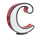 Thumbnail: LETTER C GRAPHIC LAMP