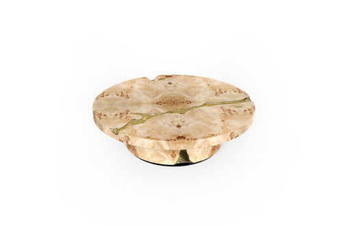 EMPIRE POPLAR ROOT CENTRE TABLE | Valdo Luxury