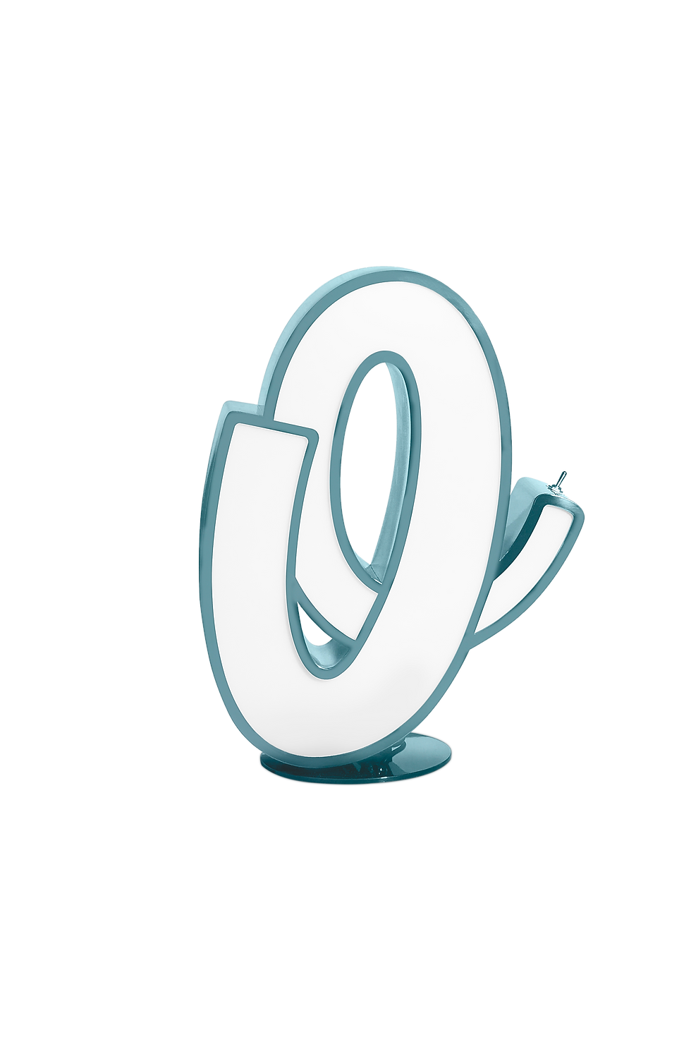 Thumbnail: LETTER O GRAPHIC LAMP