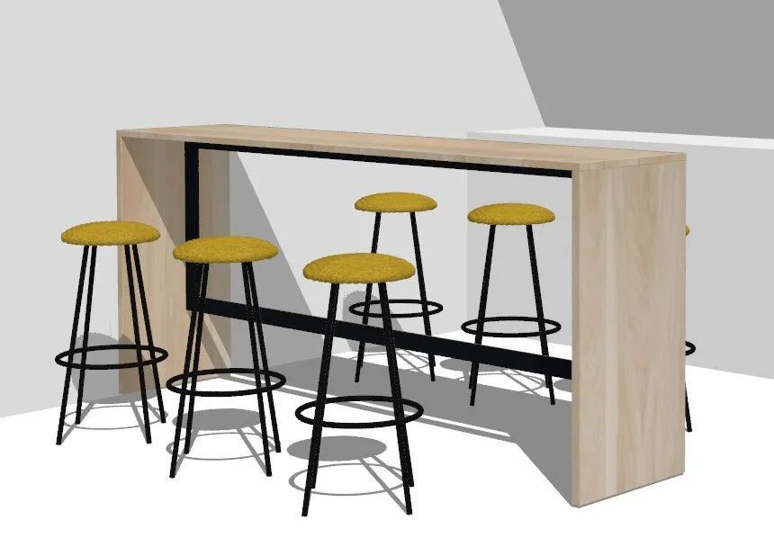 Thumbnail: Shell - Bar Stool A