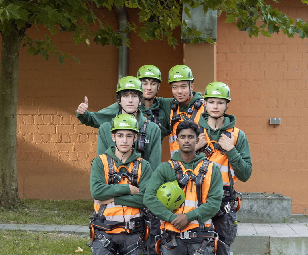 Ausbildungsstart Söll Gerüstbau Gerüstbauausbildung