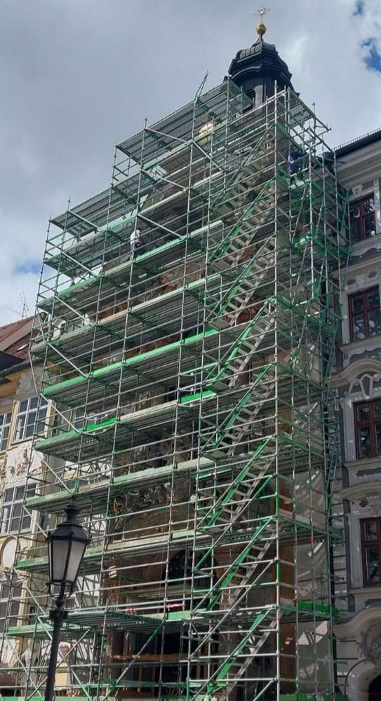 Söll Gerüstbau Sanierung Asamkirche München