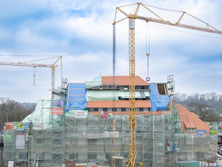 Ravensburg Speicherhaus Söll Gerüstbau