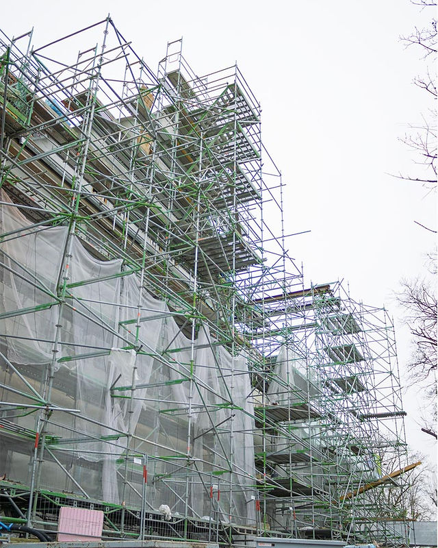 Speicherhaus Ravensburg Sanierung Söll Gerüstbau