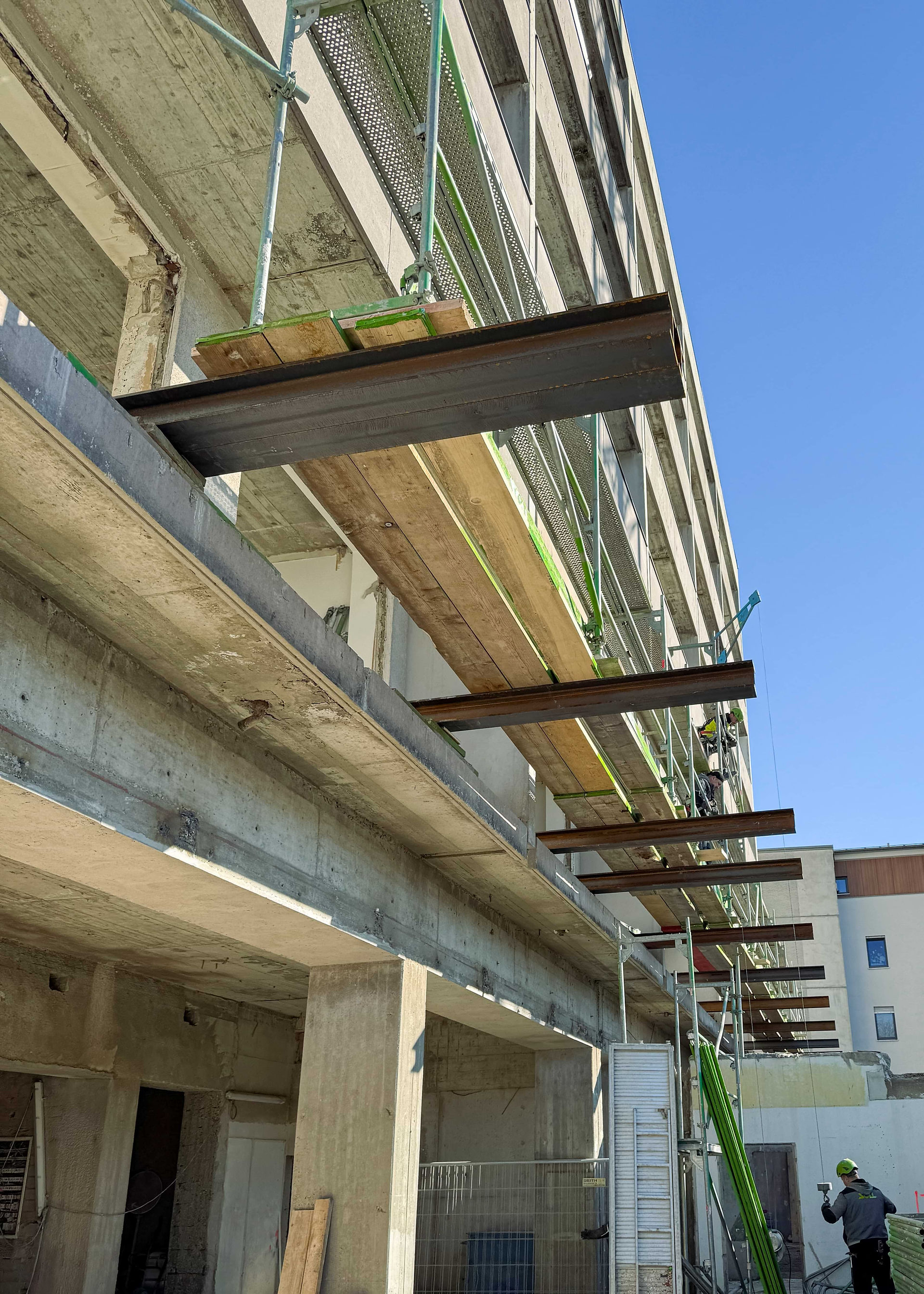 Augsburg Landsberger Straße Speziagerüst Söll Gerüstbau GmbH