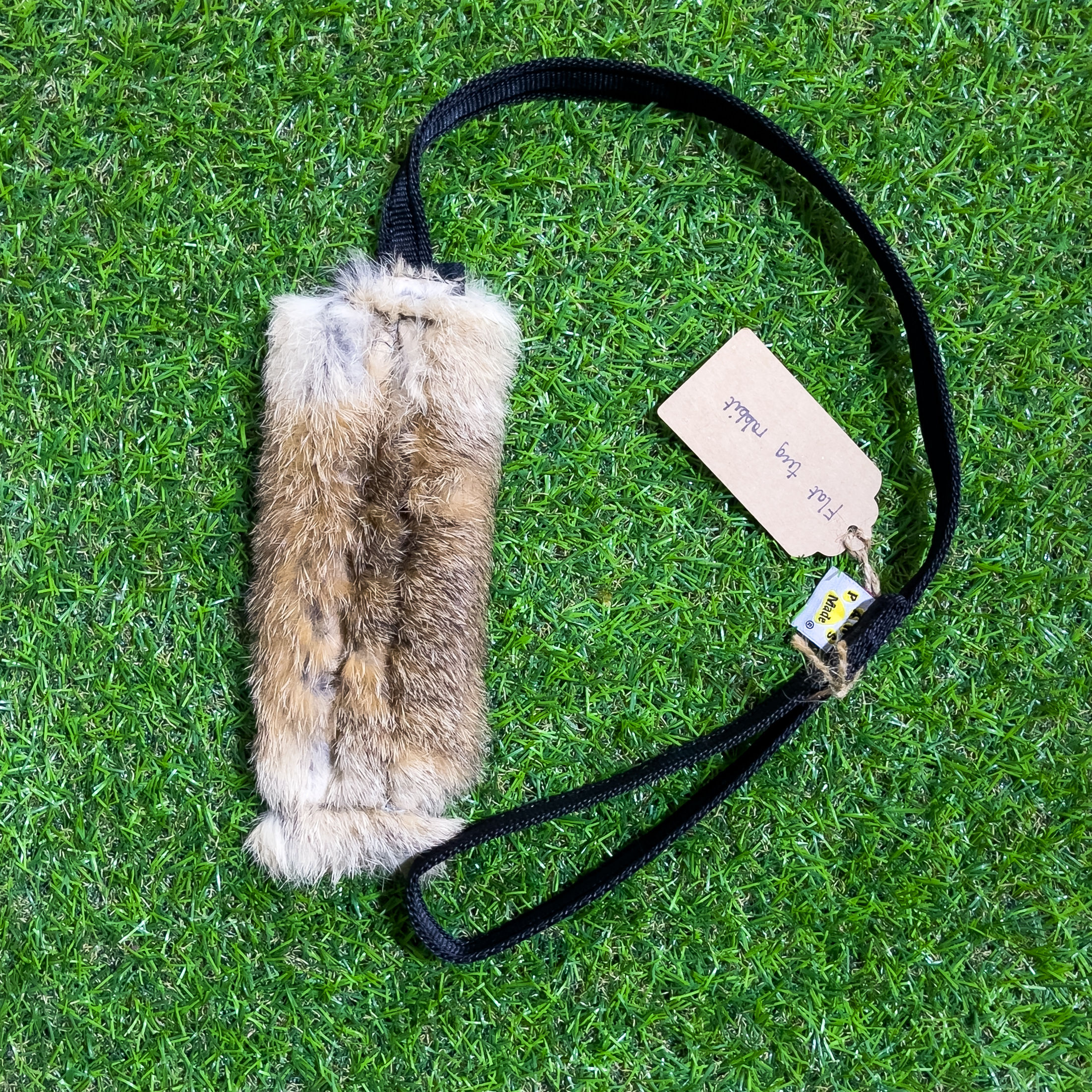 PAWS MADE FLAT RABBIT TUG
