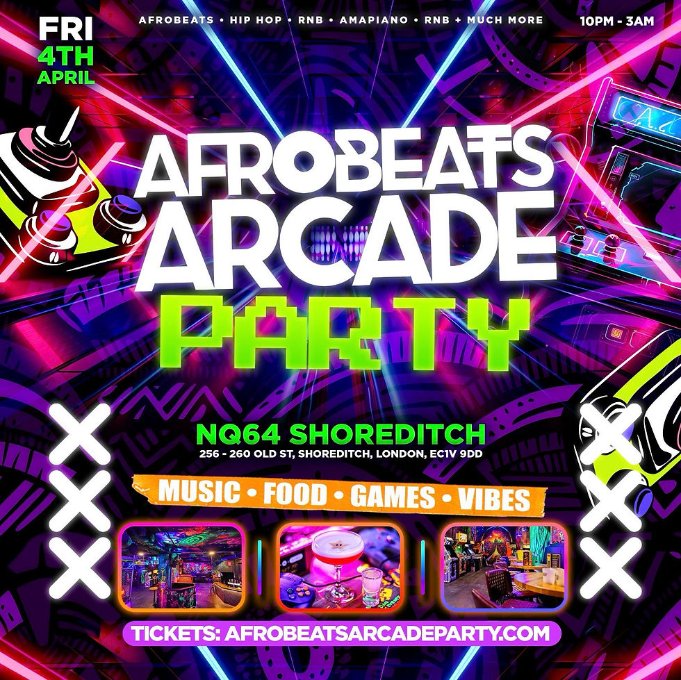 Afrobeats Arcade Party