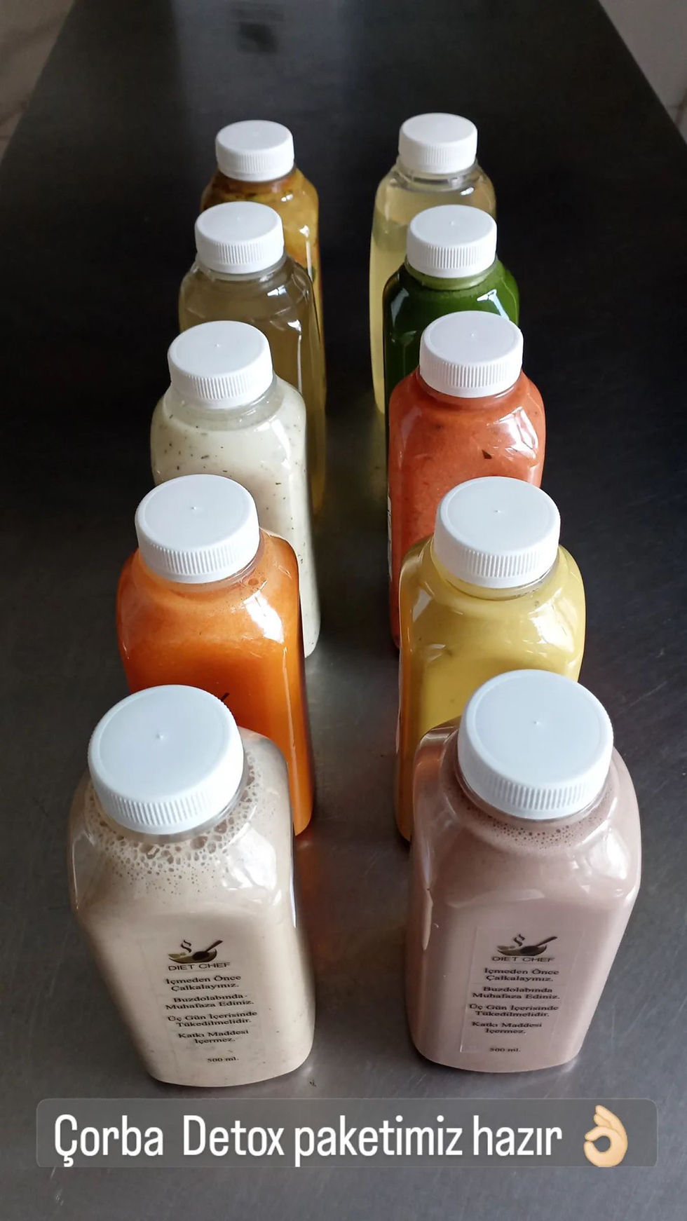 Küçük resim: Çorba detoks paketimizden çorba çeşitleri