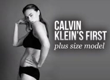 Old Calvin Klein Photo Sparks New Debate in U.K. Over "Plus Size"