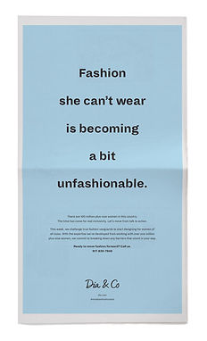 Dia & Co. Calls Out Fashion Industry in Ad