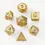 Thumbnail: Unseelie Mini Metal RPG Dice Set - Gold