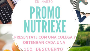 NutriExe con descuento, solo por marzo!!!