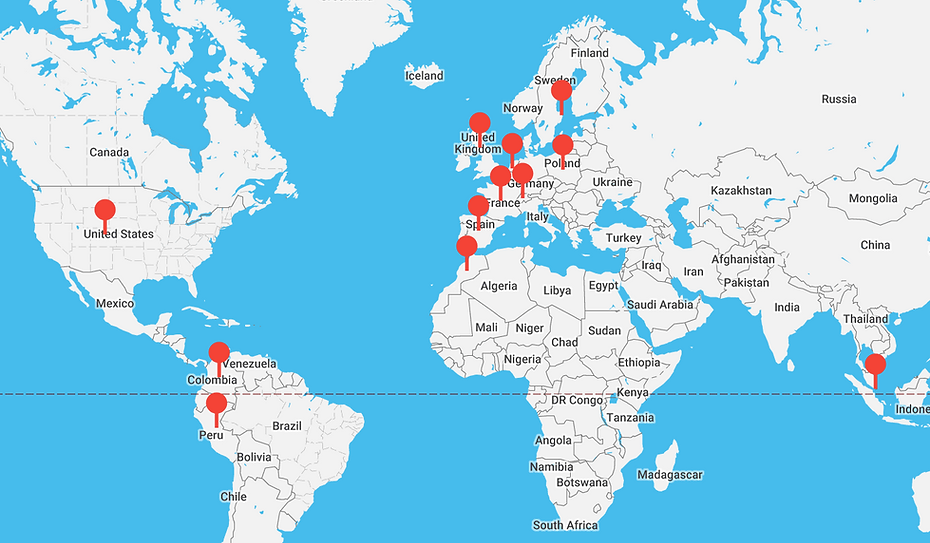 First PR Alliance Network Map