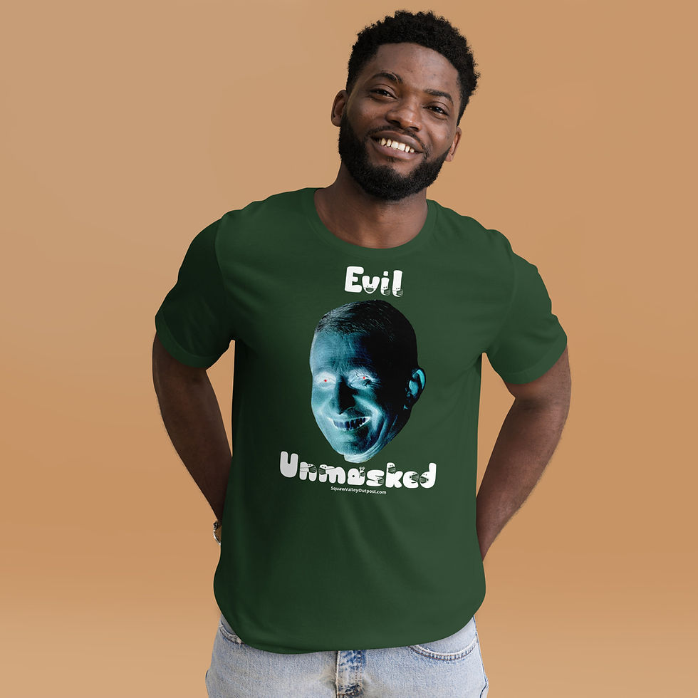Thumbnail: Fauci Evil Unmasked Unisex t-shirt