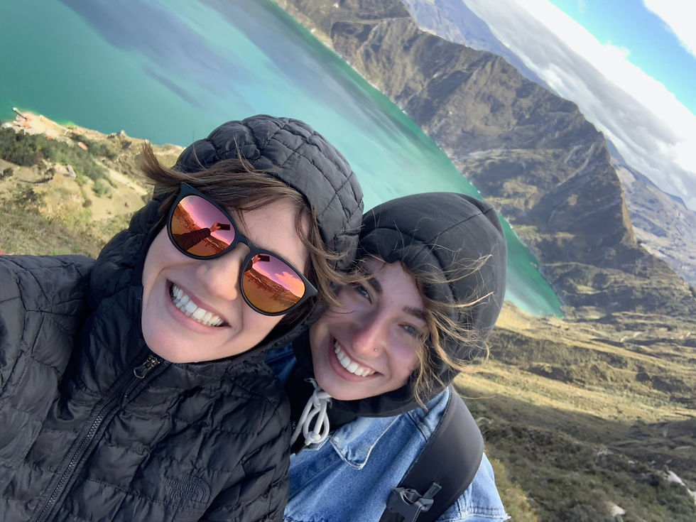 Quilatoa Lake, Ecuador