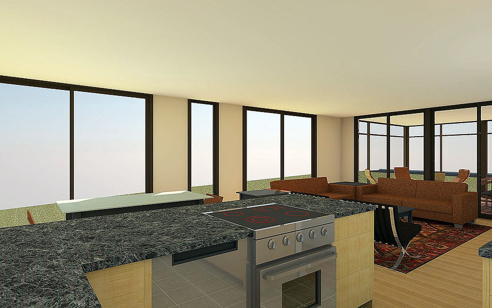 Thumbnail: 1,400 SF - 1 level - 3Br - 2Ba - Flat roof - modular