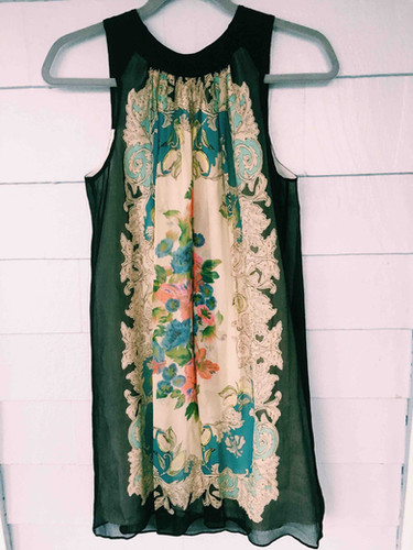 Silk Mini Dress - Moulinette Soeurs 
