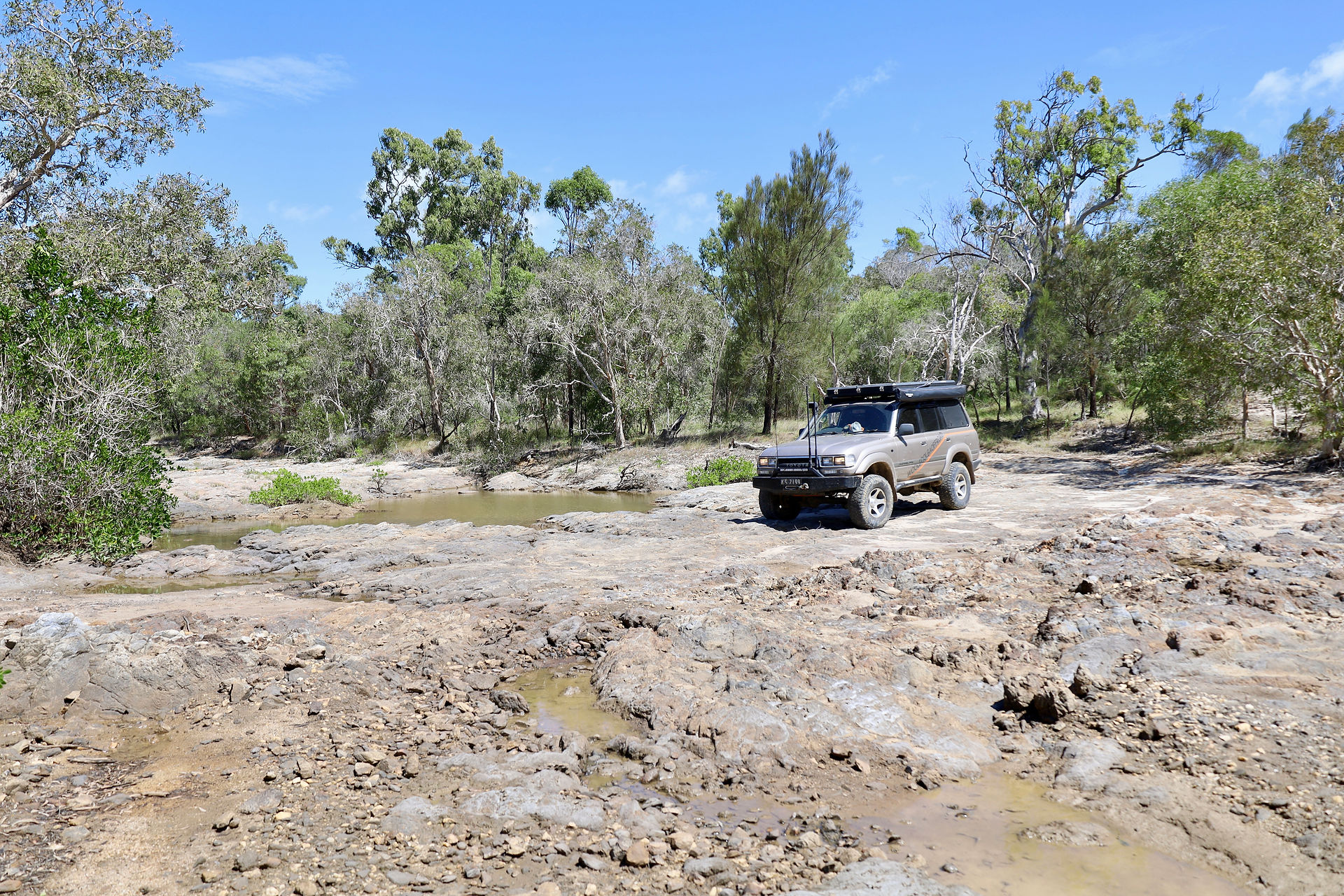 Woolgoolgaoffroad on Curtis Island 