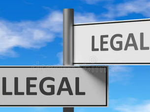 Legal versus Illegal pour le locataire