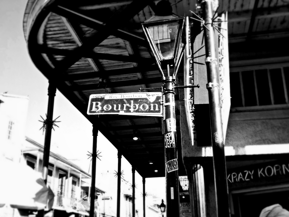 Bourbon Street Sign