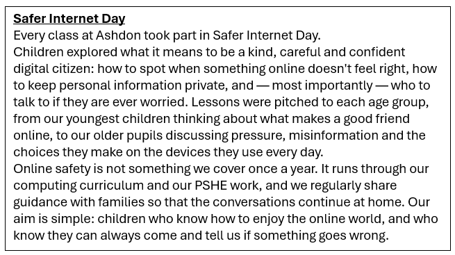 Safer Internet Day