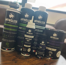 Nettoyant vélo, dégraissant, lubrifiant, graisse, nettoyant main. Tout pour avoir un vélo propre et entretenu, grâce à des produits d'entretiens de vélos de qualités.