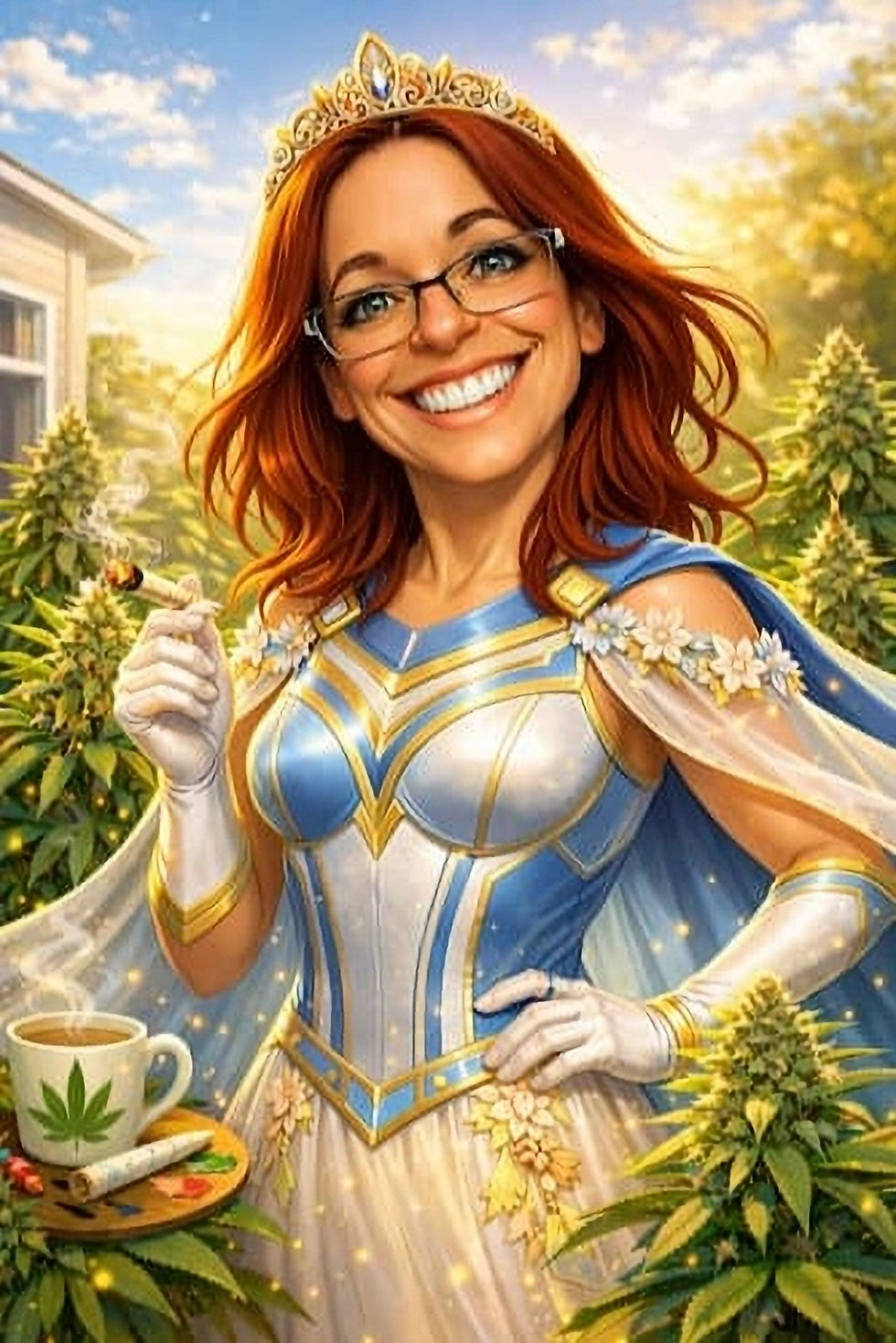 Having fun and rediscovering the princess within.