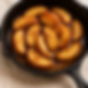 Caramelized Cortland Apples (Cast Iron Skillet)