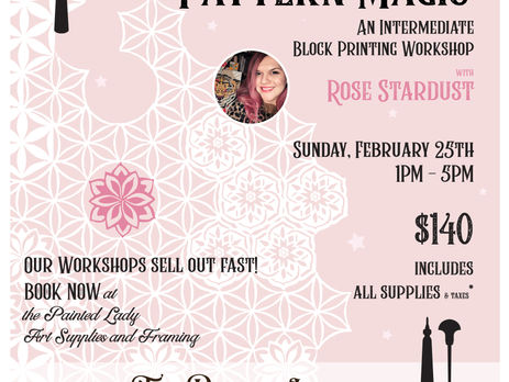 Pattern Magic: Intermediate Block Printing Workshop
