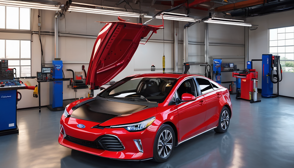 BYD Vehicle Maintenance Workshop