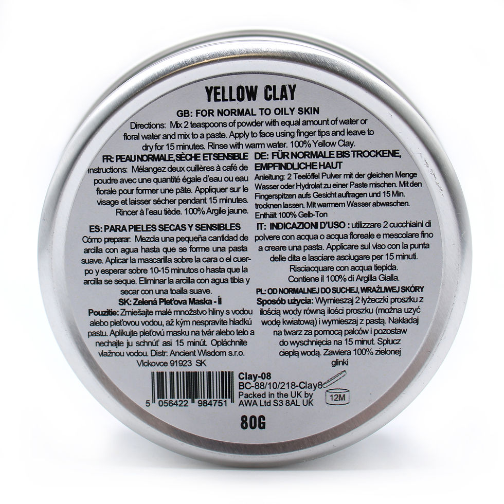 Thumbnail: Yellow Clay 80g