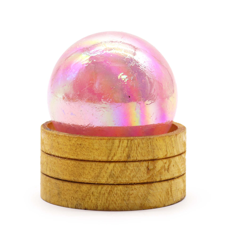 Thumbnail: Gemstone Spheres with Stand