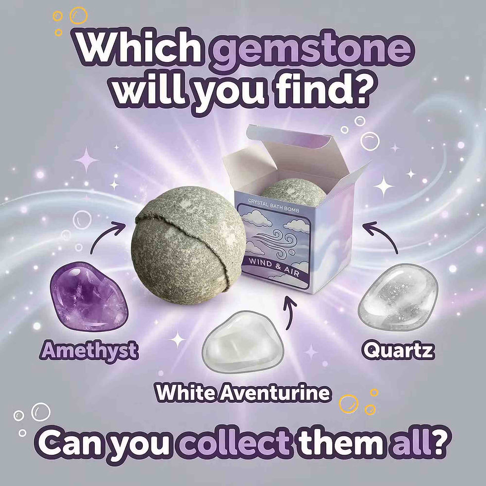 Thumbnail: Elemental Crystal Bath Bomb - Air