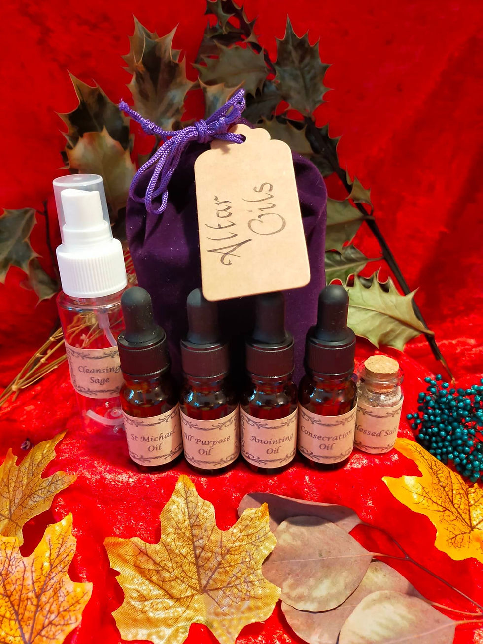 Altar Ritual Oils Collection