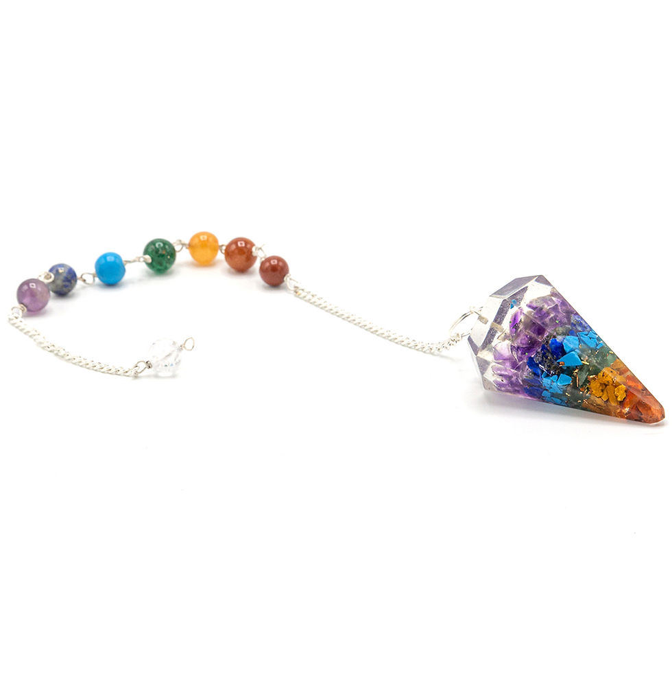 Thumbnail: Orgonite Power Chakra Pendulums