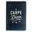 Thumbnail: Black Velvet Notebook - 80 pages - Carpe Diem