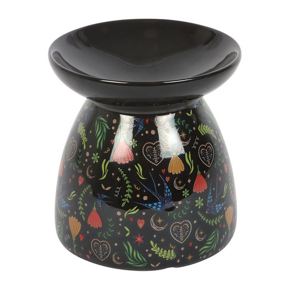Thumbnail: Midnight Bloom Print Oil Burner