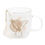 Thumbnail: Luna Moth Double Walled Glass Mug with Crystal Tea Infuser