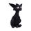 Thumbnail: Kat Black Cat Figurine 20cm